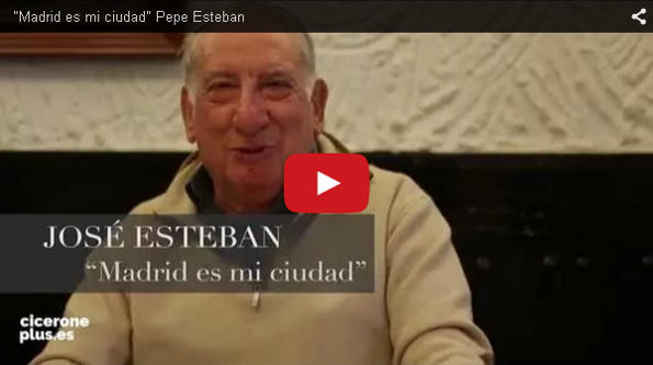 Video entrevista "Madrid es mi ciudad" Pepe Esteban