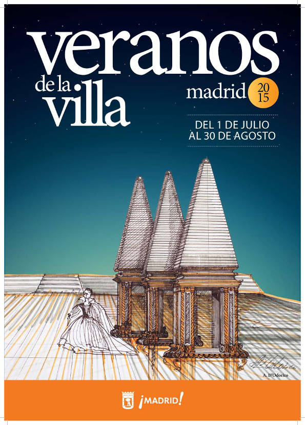 Cartel Veranos de la Villa 2015