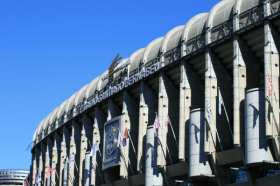 Estadio Santiago Bernabéu del Real Madrid Club de Fútbol